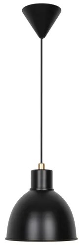 Nordlux - Csillár zsinóron POP 1xE27/40W/230V fekete/arany
