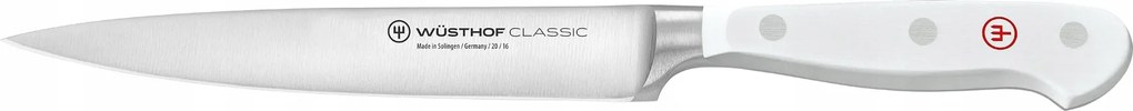 Wusthof Classic White Konyhakés 16/28 cm