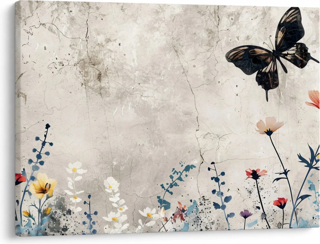 Kép - Meadow betonban (70x50 cm)