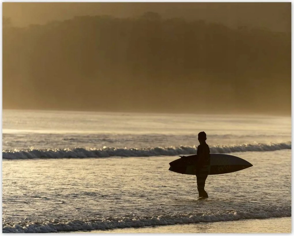 Poszterek 50x40 Surfer playa venao