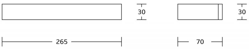 Mexen kiegészítők, Pavo törölközőtartó, arany, 7030432-50