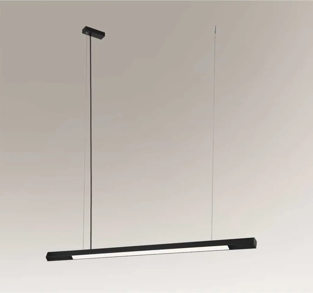 ANTIGO 8656 HAKODA Modern Led Függesztett Lámpa Fekete LED IP20