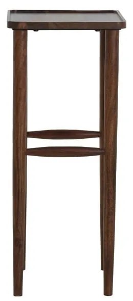 Akácfa tárolóasztal 42x42 cm Qiano – Light &amp; Living