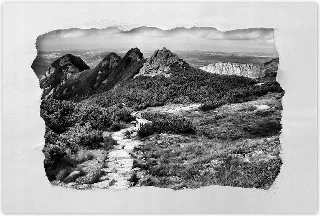 Poszterek 90x60 Tátra Lengyel hegyek Kilátás