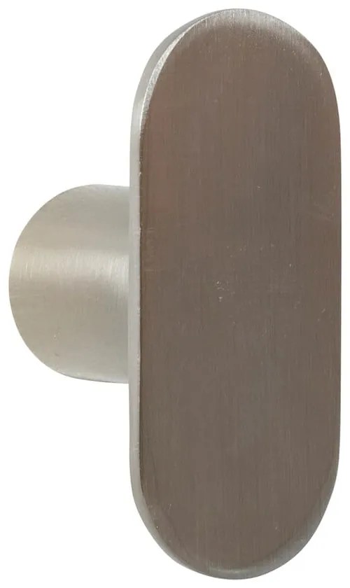 Ezüstszínű fali fém akasztó Piccolo – Hübsch