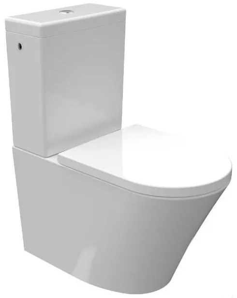 AREZZO design INDIANA kombi wc Rimless alsó/hátsó kifolyású AR-102BR (2 doboz)