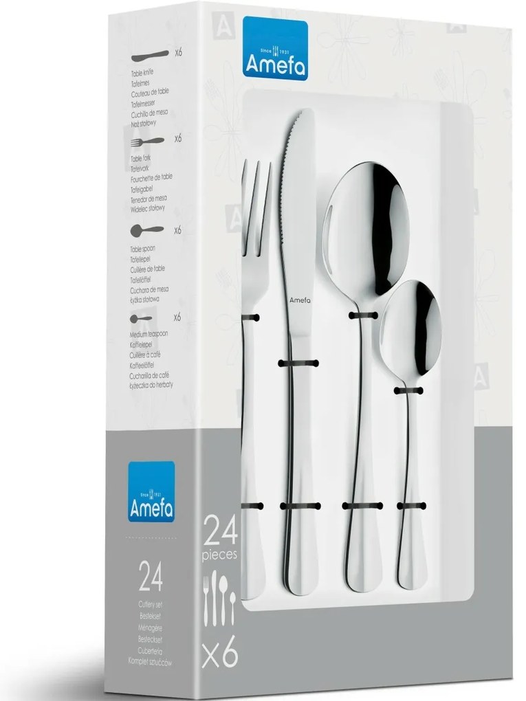 Amefa 24 darabos Napoli evőeszközkészlet