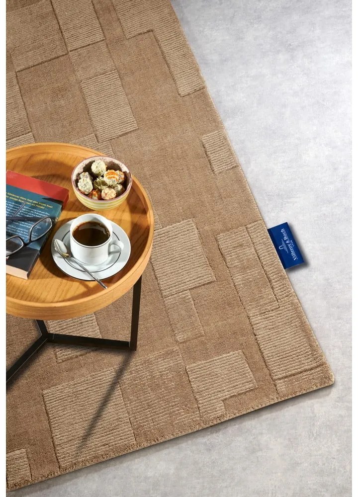 Bézs kézi szövésű gyapjú szőnyeg 120x170 cm Wilhelmine – Villeroy&amp;Boch