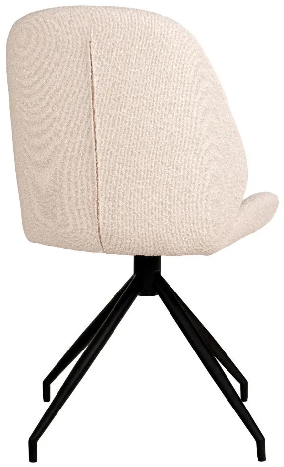 Monte Carlo forgó étkezőszék ecobőr fehér