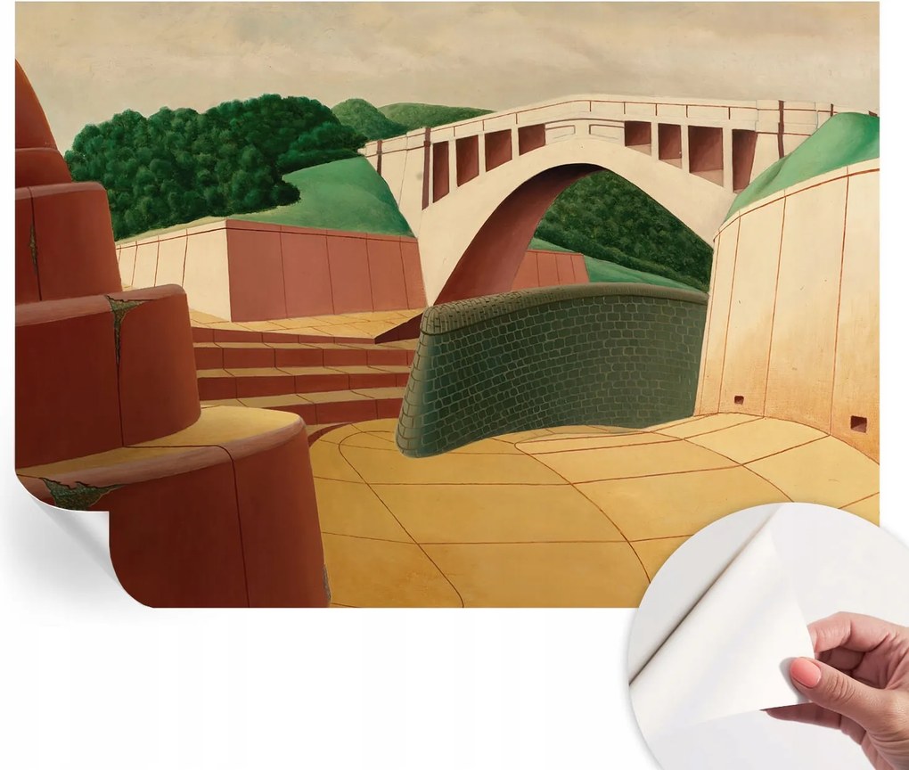 Falra ragasztható fali fotótapéta Csendes táj 312x219 cm