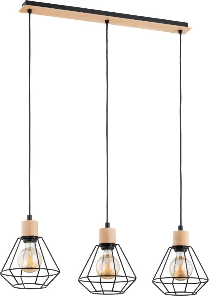 Alfa KASTEL BASKET 62326 Függőlámpa 3x60W/E27 IP20