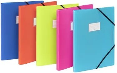 Bemutatómappa, 20 zsebes, A4, VIQUEL Feel'easy, vegyes színek (IV264414)