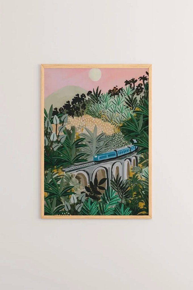 Tömörfa falikép, 33×48 cm – Ersy3Ham2