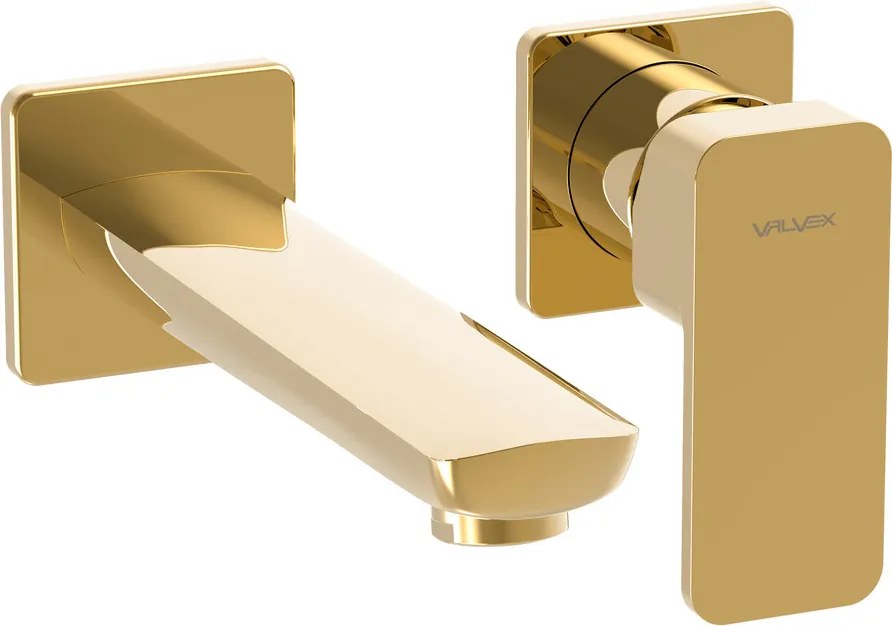 Loft Gold falsík alatti mosdócsaptelep kifolyócsővel