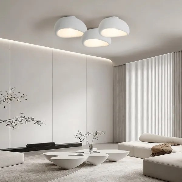 BRILAGI - WABI SABI mennyezeti lámpatest 1xE27/60W/230V, átmérő 40 cm, fehér
