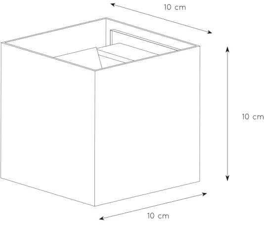 Lucide 69200/06/31 - LED Kültéri fali lámpa AXI 2xLED/7W/230V IP54 fehér