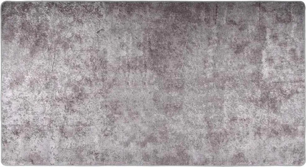 vidaXL szürke csúszásmentes mosható szőnyeg 190 x 300 cm