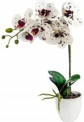 Mesterséges orchidea egy cserépben