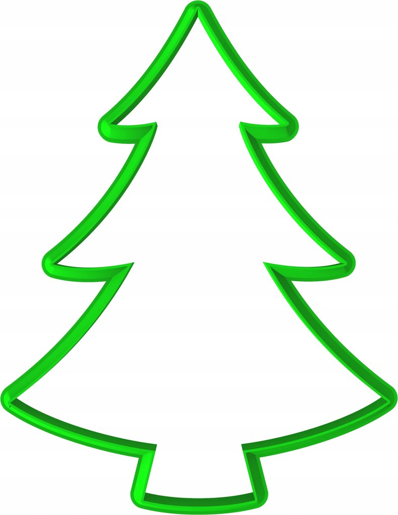 Karácsonyi Mézeskalács Forma Karácsonyi Nagy XL Karácsonyfa 16cm