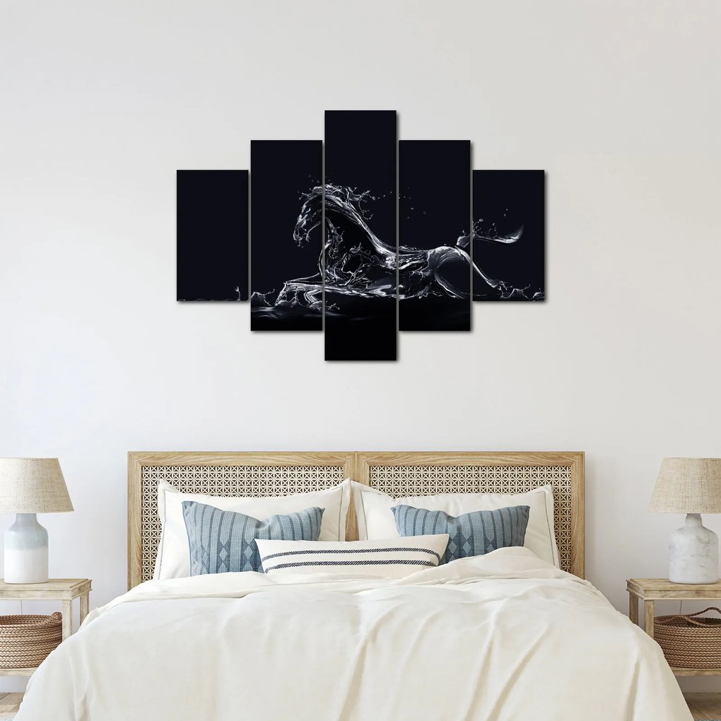 Kép - Ló és a víz (150x105 cm)