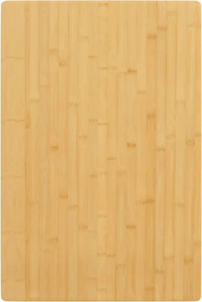 vidaXL bambusz asztallap 60 x 100 x 2,5 cm
