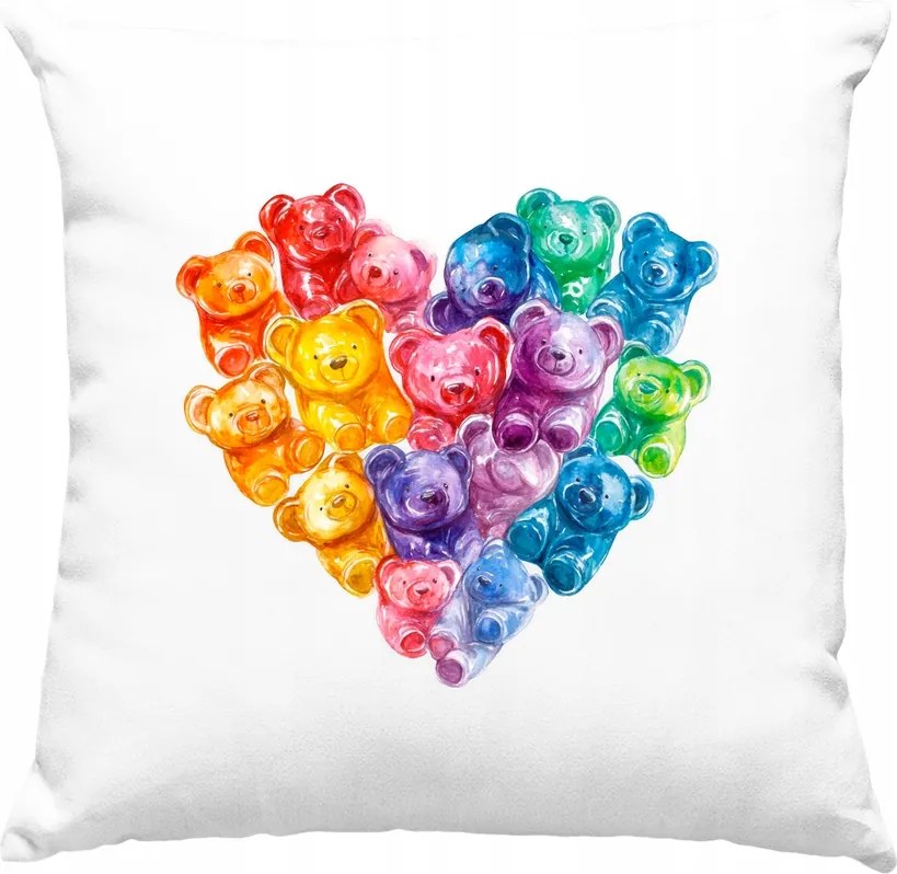 Gyümölcsös macis párna 4 fehér