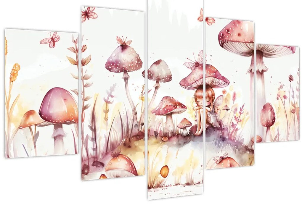 Kép - Rózsaszín tündér (150x105 cm)