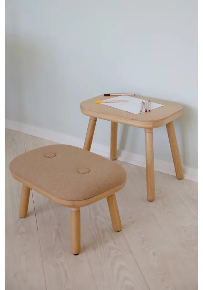 Natúr színű-világosbarna ülőke Paff Low – UMAGE