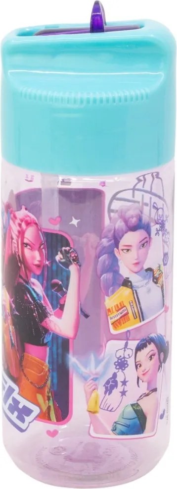 K-pop Démonvadászok Stars Hydro műanyag szívószálas kulacs 430 ml