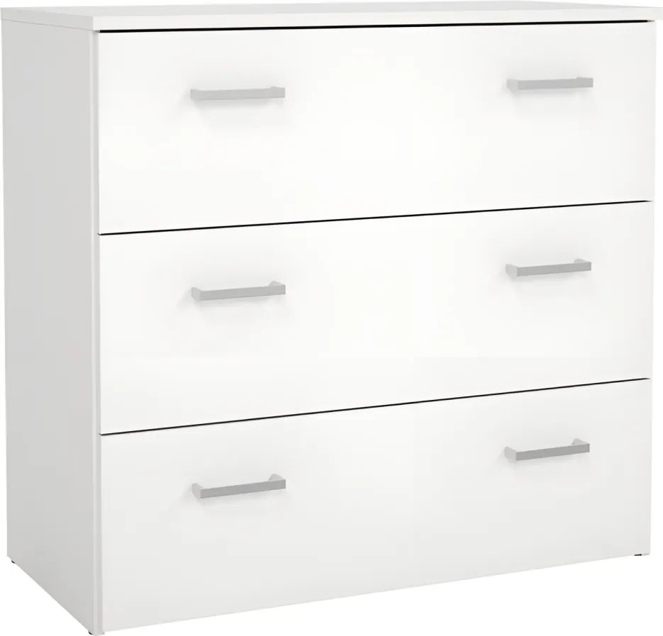 Komód, fehér, GARBO 3