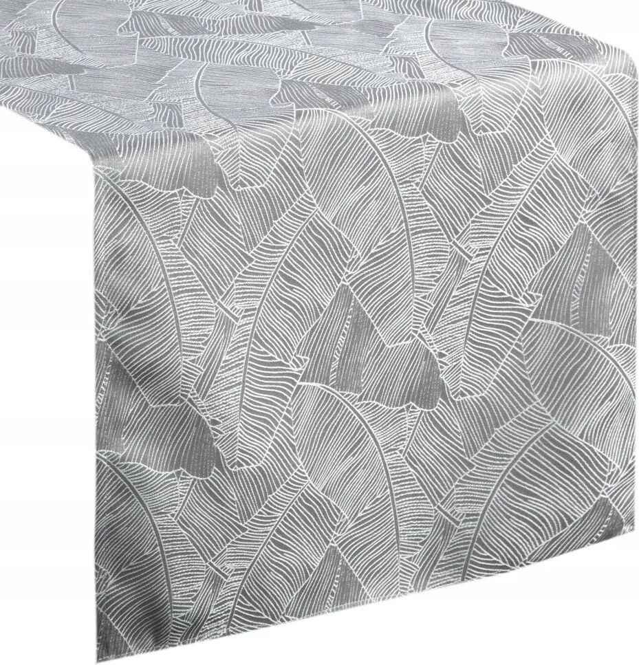 Abrosz dekoratív futófelület Isla 40x140 Eurofirany ezüst