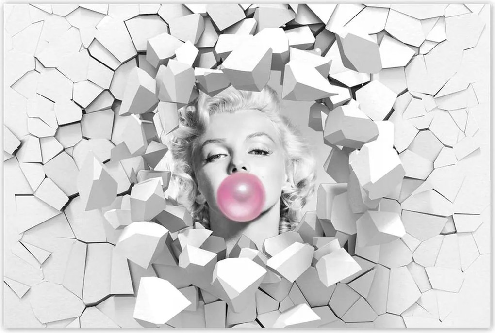 Poszter 60x40 Marilyn Monroe gumival
