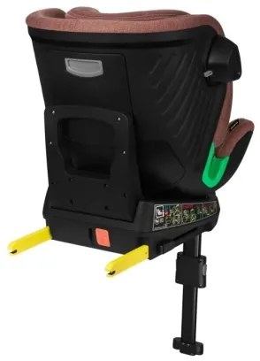 Lionelo - HARMONY i-Size forgatható autós gyerekülés alappal 40-150 cm téglavörös