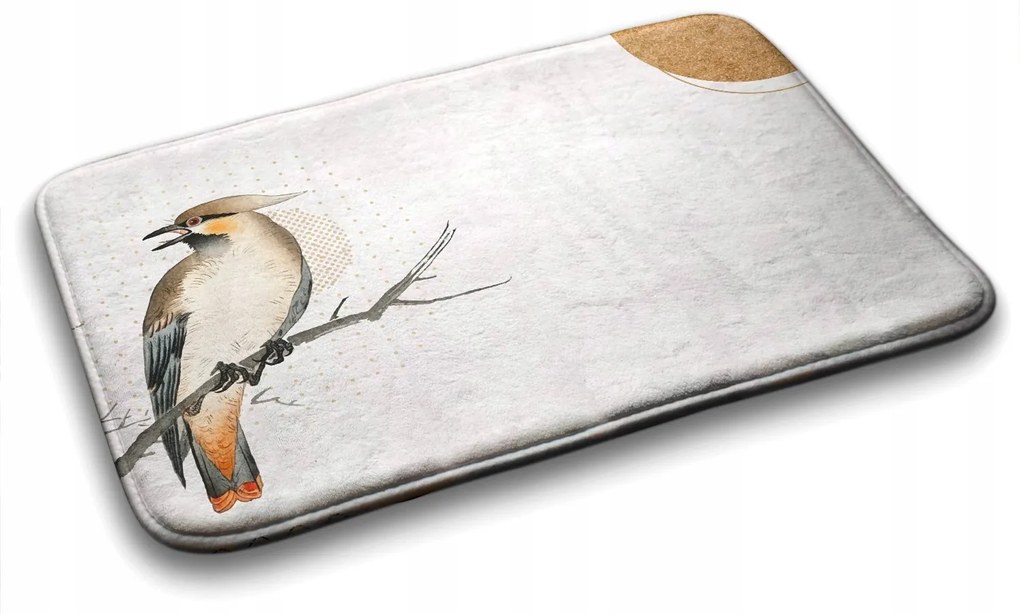 Nedvszívó fürdőszobaszőnyeg Madár az ágon 90x60 cm