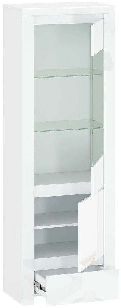 Vitrin Leona 1D1W1S (fényes fehér). 1053013