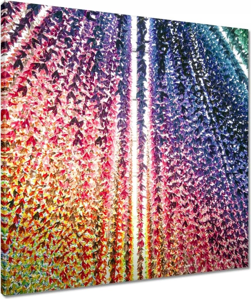 Vászonkép 60x60 Többszínű origami