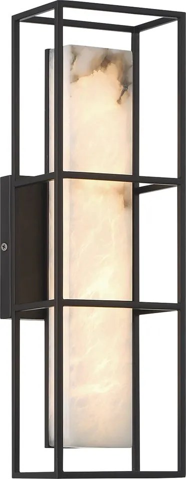 Quintiesse modern fürdőszobai lámpa blakley fehér matt fekete elsqn-blakley-m-bk IP44