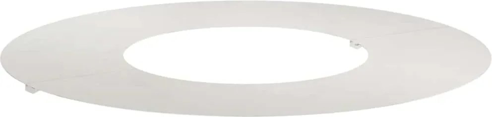 vidaXL Alkalmas lapos fa gyűrűhöz Ezüst Ø30 / 60 cm Rozsdamentes acél