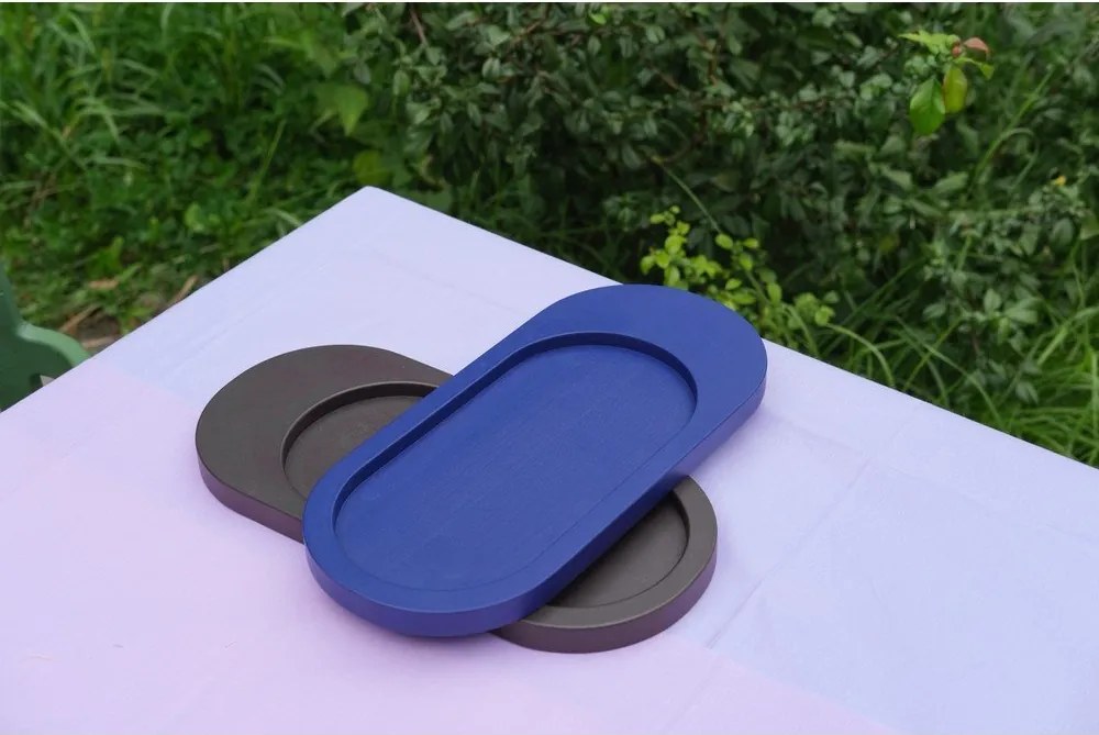 Fa dekoratív tálca 15x32 cm Tenu – noo.ma