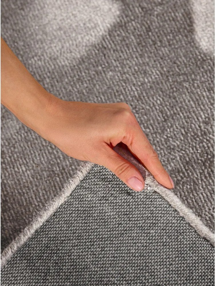 Szürke kézi szövésű gyapjúkeverék szőnyeg 80x150 cm Kari – Villeroy&amp;Boch