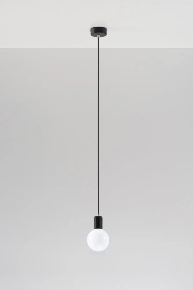SOLLUX SL-0152 EDISON Egyágú Függesztett Lámpa Üveg E27 IP20
