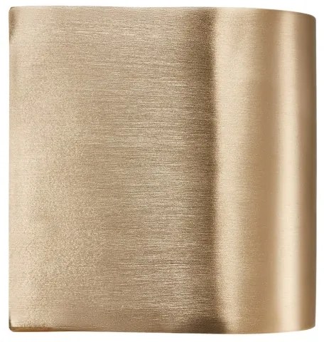 Nordlux - LED kültéri fali lámpa CANTO 2xLED/6W/230V IP44 sárgaréz