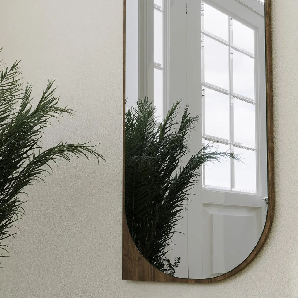Livi tükör, dió, 52 cm