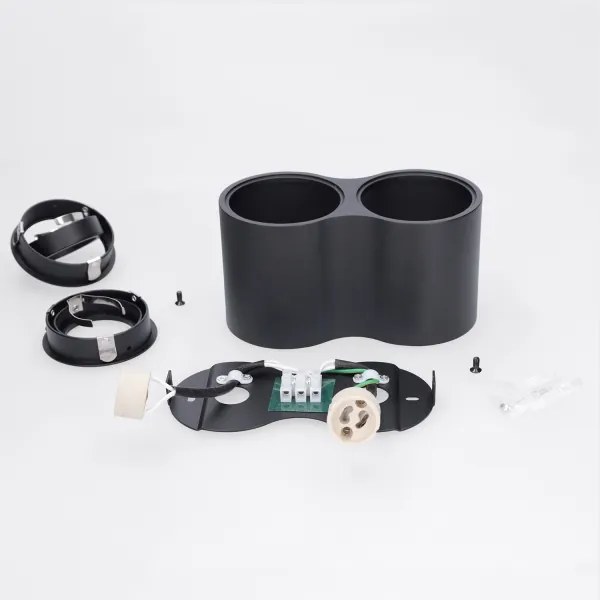 BRILAGI - Spotlámpa MIA DOUBLE 2xGU10/30W/230V fekete