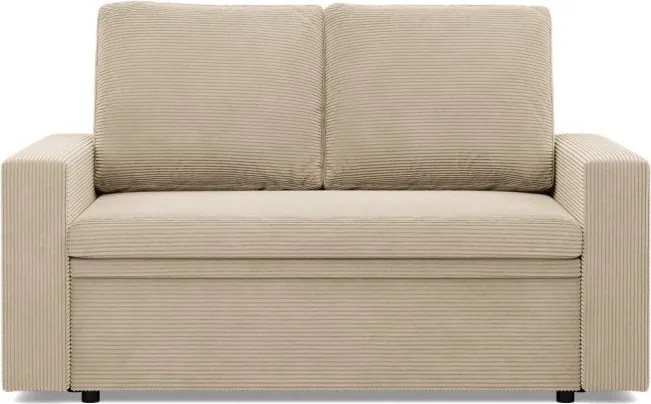 Zeus kanapé, kordbársony, hab töltet, egyenes kartámasz, bézs