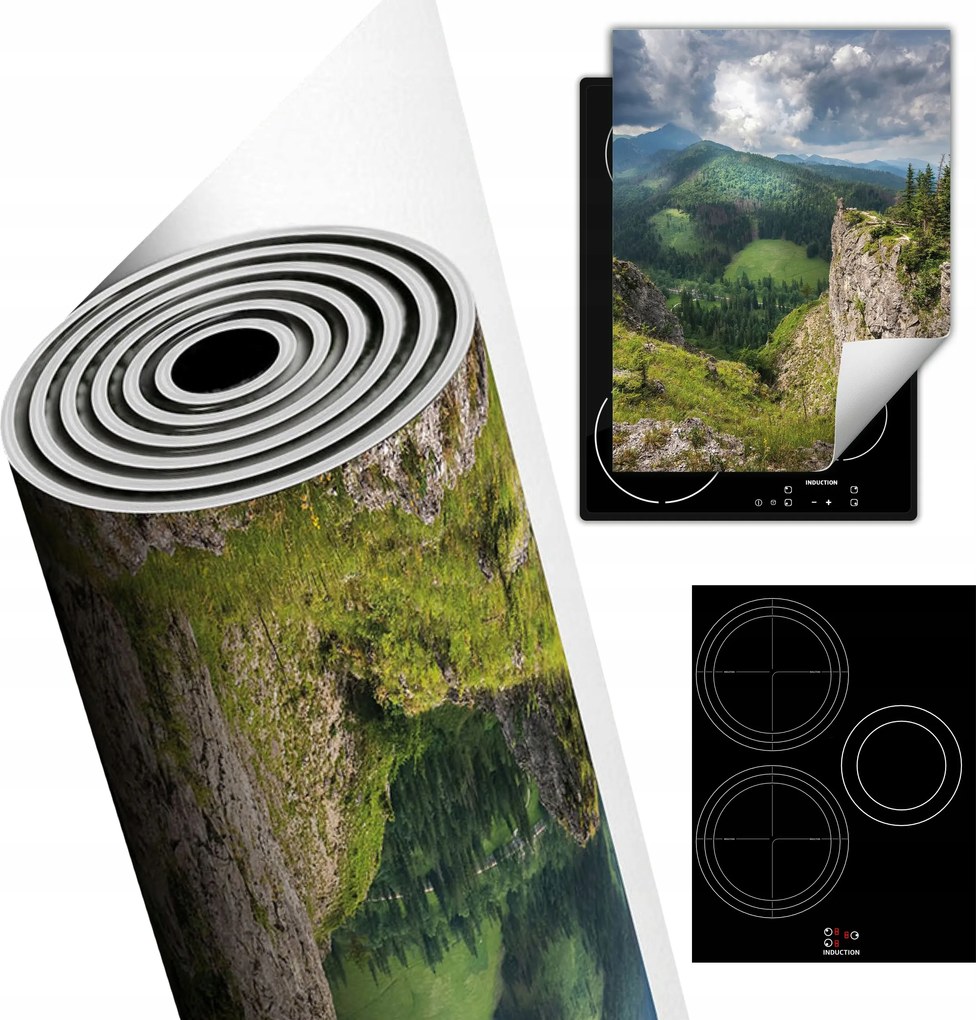 Tűzhelyvédő Szőnyeg Asztali Dekoráció 40x52 hegyek tájkép