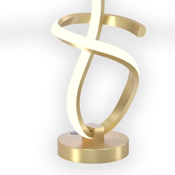 ONLI - LED Asztali lámpa KIRA LED/10W/230V 4000K 28 cm arany