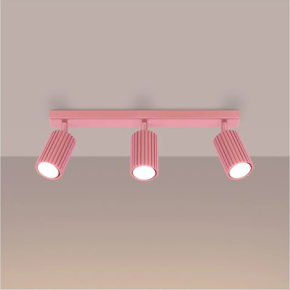 Brilagi - LED spotlámpa CRESTO 3xGU10/10W/230V rózsaszín