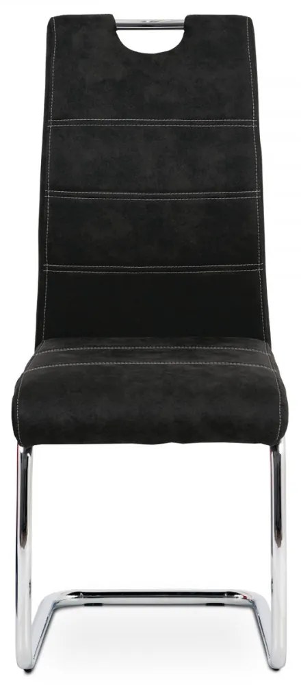 Scaun modern cu baza Sled Culoare negru Hc-483