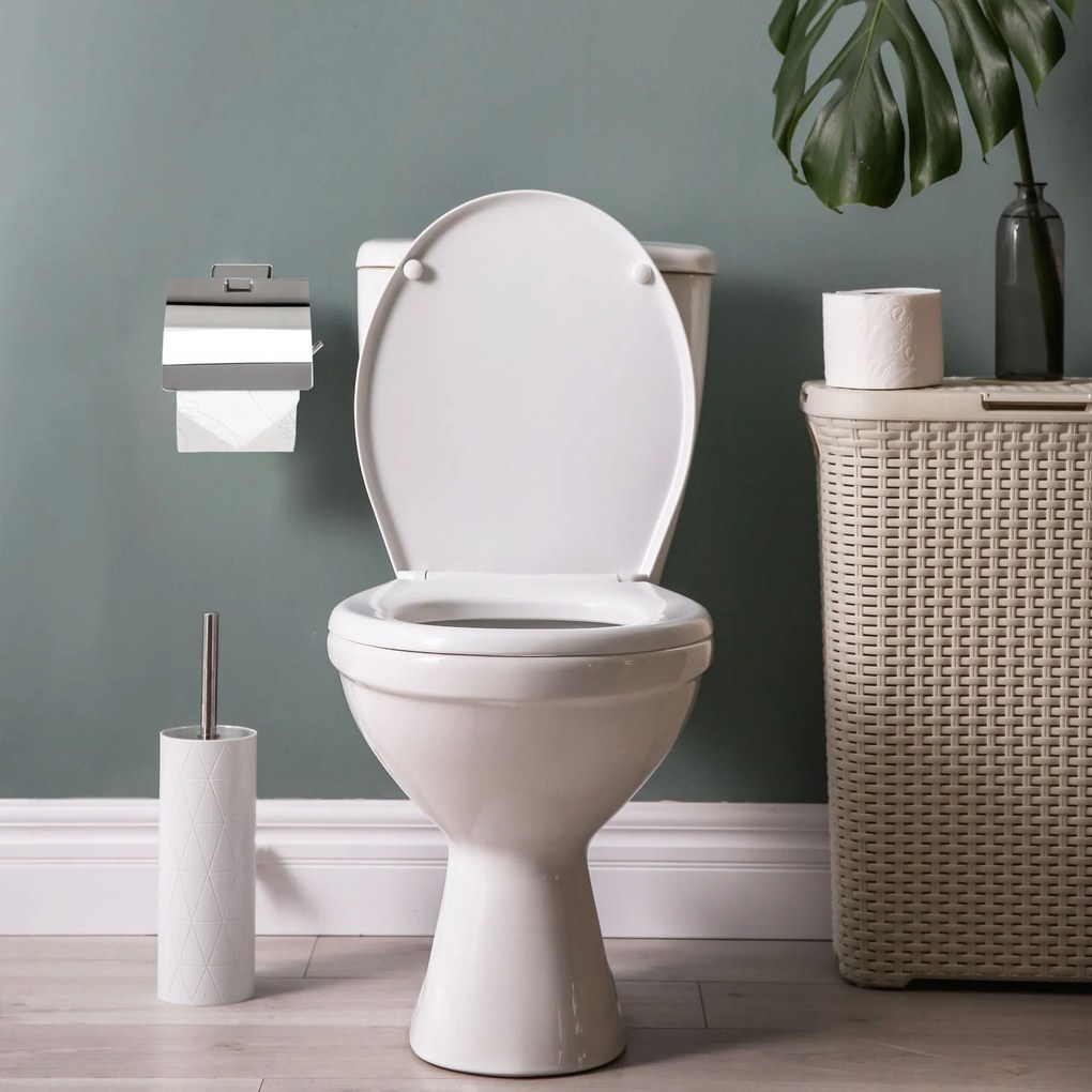 Falra szerelhető wc papír tartó OSTE 05 CHROME